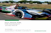 Fact Sheet XXL FIA Formula E 2018/2019 · are on the calendar in season five. For Schaeffler, Formula E has been and will ... mobility, team up to dare this adventure. What follows