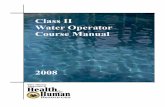 Class II Water Operator Course Manual€¦ · WV DHHR Environmental Chemistry Laboratory Information -6 - INTRODUCTION The U.S. Environmental Protection Agency (EPA or sometimes USEPA)