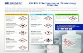 GHS Pictogram Training Guide · 2019. 5. 7. · GHS-compliant labels contain one or more standardized pictograms, which communicate important information about chemical hazards in