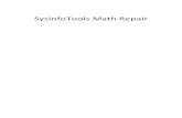 SysInfoTools Math RepairSysInfoTools Math Repair 3 SysInfoTools for OpenOffice Math Recovery is an advanced repair tool to restore correctly your spoiled or corrupted ODF files, you