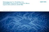 Designer’s Guide to AMBA Generic Flash Bus specification (GFB) · This whitepaper discusses the new Arm AMBA Generic Flash Bus (GFB) interface specification and the main considerations
