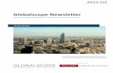 Globalscope Newsletter - palladiocf.it€¦ · can be used as aproxy for the M&A market whole, atempering of the recent upward trend with slight fall to 11 .3 in 2015 H1 Lower-Mid