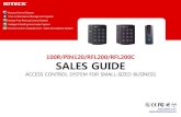 100R/PIN120/RFL200/RFL200C SALES GUIDE - aic-globe.com · 목 차 (contents) 1. key features . 2. sales point . 3. software compatible with 100r . 4. software compatible with rfl200c