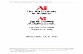 CATALOG ADDENDUM Catalog 2019 - 2020 Effective Date: July .../media/AI/... · The Art Institute of Atlanta and its branch campuses: Addendum Main Campus located at : Page 1 of 21