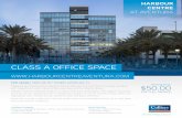 €¦ · with magnificent water views of Biscayne Bay and the Atlantic Ocean. Harbour Centre’s dramatic exterior is clad in hurricane-proof glass. The elegant, two-story entrance