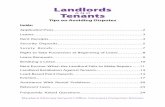Landlords Tenants - Maryland · tenant’s obligations as to heat, gas, electricity, water, and repair of the premises. A lease may not contain any provision that denies rights granted