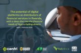 The potential of digital platforms as distributors of ... · Content Overview of Yego Participants •Digital platform that connects cab and motorbike drivers to passengers •Around