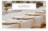 MONACO MENU OPTIONS We Love Weddings · 2020. 9. 11. · Chicken marbella – dates, oregano, green olives, capers, white wine (GF) (DF) ... We Love Weddings! Contact Katie & Hollie
