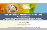 Use of Satellite Measurements in Data Assimilationsharaku.eorc.jaxa.jp/IPWG7/handout/...Boukabara.pdf · Use of Satellite Measurements in Data Assimilation: ... Core Mathematical