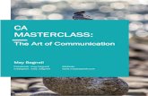 CA MASTERCLASS - ChiroLearn Masterclass Handouآ  1 The Art of Communication CA MASTERCLASS: Website: