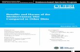 Benefits and Harms of the Mediterranean Diet Compared to ... · We included studies whose diets met the criteria used in a recent Cochrane Review, that is to say, labelled a Mediterranean