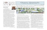 Quarry Quarterly - Preserving and promoting the history of ... · Quarry Quarterly Our History Our Heritage Our Community Fall, 2019 By Gloria Beverage Front Street, Rocklin’s original