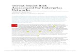 Threat Based Risk Assessment for Enterprise Networks · Threat-Based Risk Assessment for Enterprise Networks . Richard P. Lippmann and James F. Riordan . Protecting enterprise networks