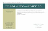 FORM ADV PART 2A · 2020. 4. 9. · individual ADV Part 2B Disclosures, available by request. Item 3 Table of Contents Item 1 Cover Page 3 Item 2 Material Changes 4 Item 3 Table of