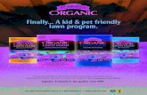 Finally A kid & pet friendly lawn program. · Join our gardening community at facebook.com/espomaorganic Finally... A kid & pet friendly lawn program. Espoma. A natural in the garden