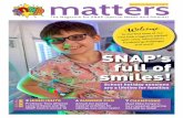 matters Issue 1 // Autumn 2017 - SNAP Charity...Issue 1 // Autumn 2017 SNAP’s full of smiles! 3 HIGHLIGHTS Professor Tony Attwood came to Essex and The SNAP Centre turned 10 4 SUMMER