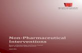 Non-Pharmaceutical Interventions...Decisions about what interventions should be used during a n emergency event should be based on the observed severity of the event, its impact on