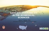 DATA DISCOVERABILITY IN THE BIOMEDICAL SCIENCES · Open Data • Archived/distributed by ICPSR at University of Michigan • Widespread secondary usage since 1999: • 121,000 data