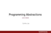 Programming Abstractions - Stanford Universitystanford.edu/class/archive/cs/cs106x/cs106x.1162/lectures/23-Graphs.pdfMinimum Spanning Tree Kruskal’salgorithm ... Minimum Spanning