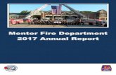 Mentor Fire Department 2017 Annual Report · March 17, 2017 March 20, 2017 March 20, 2017 March 20, 2017 March 20, 2017 March 20, 2017 March 20, 2017 March 27, 2017 March 31, 2017