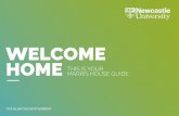 WELCOME HOME€¦ · Park View Student Village (PVSV) is really easy to navigate, and you’ll find me and the rest of the PVSV ResLife team on site at reception on the ground floor