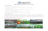 BESTAR STEEL CO., LTD. · BESTAR STEEL CO., LTD. 12 Carbon Steel Tubes for Boiler and Heat Exchanger Carbon steel tubes for boiler and heat exchanger Size: ∮15.9-139.8mm*1.2-12.5mm