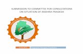 SUBMISSION TO COMMITTEE FOR CONSULTATIONS ON ... - … irrigation.pdf · Progressive Telangana Foundation Introduction IRRIGATION : ØThis is a submission to the Committee for Consultation