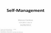 Self-Management - UFPEprocessos/TAES3/slides... · Não dá para praticar o auto-gerenciamento sem informações O CLOU possui leis com um conjunto detalhado de regras e métricas