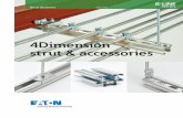 4Dimension™ strut & accessories - Steiner Electric · Energizing a world that demands more. We deliver: • Electrical solutions that use less energy, improve power reliability