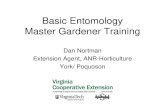 Basic Entomology Master Gardener Training€¦ · –Integrated Pest Management . Insect identification •Why is it important? Thrips: General Pests: • Thrips are common pests