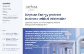 Neptune Energy protects business-critical information · Neptune Energy protects business-critical information Neptune Energy entered the Norwegian oil and gas exploration market