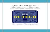 OI-Tech Document Management System · OI Tech Document Management Bar Code and Radio Frequency (RFID) Our Document Management software and tracking technologies enhance records management