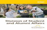 2018–2019 Division of Student and Alumni Affairs...2019/10/18  · Welcome to the sixth annual Student & Alumni Affairs Annual Report! The departments that represent this division