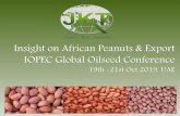 Insight on African Peanuts & Export IOPEC Global Oilseed … Thakker.pdf · 2019. 11. 8. · World 455316 251112 181510 Africa Aggregate 119569 126017 85973 Market share in %. 26.26%