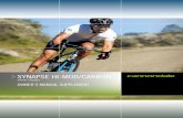 SyNAPSE Hi-Mod/CARBoN. · avete domande sulla vostra bicicletta, contattate ... L’errato montaggio di una bicicletta sui rulli o l’utilizzo di rulli non compatibili con il particolare