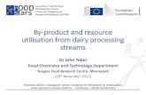 By-product and resource utilisation from dairy processing ......History of the Irish Dairy Industry 1968 2020 2004 - 2015 - De-regulation - Prices Ï Ð 2004 CAP - Reform 1984 - 1995