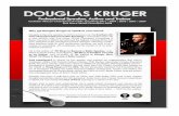 Presenter - Douglas Kruger · presentation by circulating among the banquet guests who were delighted to converse with him and enjoy his friendly, outgoing personality.” Andrew