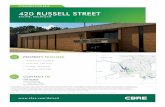 420 RUSSELL STREET - LoopNet... AERIAL AVAILABLE 420 RUSSELL STREET SALINE, MI © 2015 CBRE, Inc. The information contained in this document has been obtained from sources ...