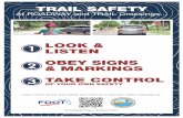 Trail Safety Poster v7 - Florida Department of Environmental … · 2020. 8. 13. · Learn more about trail safety and view an important video message at: LOOK and LISTEN OBEY SIGNS