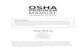 OSHAcontent.hcpro.com/manuals/meu/10cmeddbl.pdf · keep your OSHA Program Manual current from year to year. Should OSHA pass a revised or new regulation, we will inform you of that