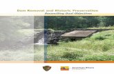 Dam Removal and Historic Preservationdnr.maryland.gov/fisheries/Documents/FINAL_BOOK_LAYOUT.pdf · 2020. 6. 3. · preserve unimpaired natural and cultural resources for the use and