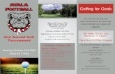 Golfing for Goals · 2020. 9. 15. · $180 Hole Sponsor $1,500 Hall of Fame Sponsor $30 Super Ticket (pre-sale) alue! $1,000 MVP Sponsor If you are able to make a prize/item donation