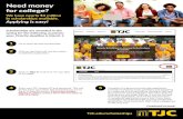 TJC - Tyler Junior College - Tyler, TX€¦ · scholarships for which you are eligible. No additional action is required for most scholarships. To view all scholarship opportunities,