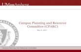 Campus Planning and Resource Committee (CPARC) · 04/05/2017  · advisory boards) Discussion Proposal to (TBD) Dean/VC School/ College, EA guidelines Governance discussion Projections