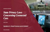 Autonomous Vehicles Webinar: State Privacy Laws Concerning ... · 4/23/2020  · Autonomous Vehicles information on the AV’s data collection practices, including information on