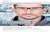 SAFETY SOLUTIONS - Bienvenido! · OCULAR 2016 Información para gafas de protección en trabajos frente a pantallas de ordenador Protección auditiva 2016 ... El marcado en el borde