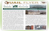 ar UAIL FLYER 5 t y...Myerstown Sheds & Fencing is a family owned and operated business that dates back into the late 1970’s. Their business was founded on the belief that high quality