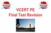 VCERT PE Final Test Revision - Whitworth · Skeletal System. This one is known as the Condyloid ... Slightly Moveable Joints- spine Fix Joints- skull, pelvis Synovial joints- types