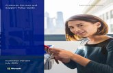 Customer Services and Support Policy Guide€¦ · Service Plans for Microsoft Dynamics Customer Services and Support Policy Guide 5 Will I receive a service contract when I purchase