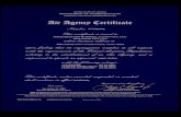 CertOpsSpecs - Safran Electronics & Defense · UNITED STATES OF AMERICA DEPARTMENT OF TRANSPORTATION FEDERAL AVIATION ADMINISTRATION Certificate SVUR684K c-e£zþcøde eddzzeZÓ Safran